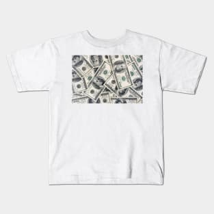 Money Pattern Kids T-Shirt